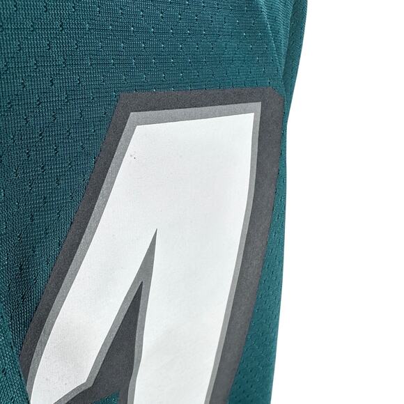 NFLPA Pro Line Philadelphia Eagles Carson Wentz Jersey Mens 2XL XXL Green New - Picture 4 of 11